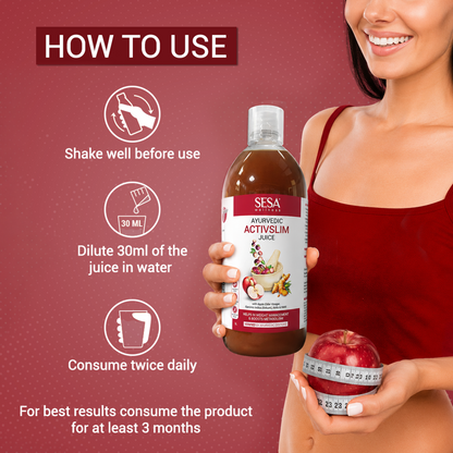 Ayurvedic ActivSlim Juice - 1000 ml
