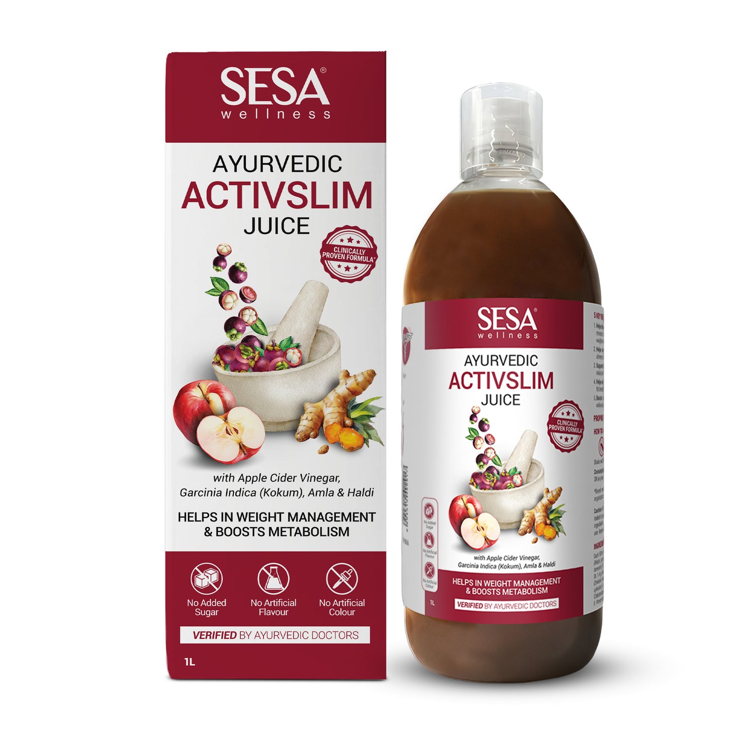 Ayurvedic ActivSlim Juice - 1000 ml