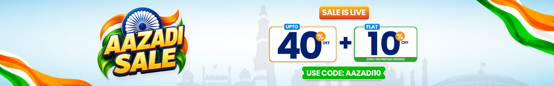 AAZADI SALE