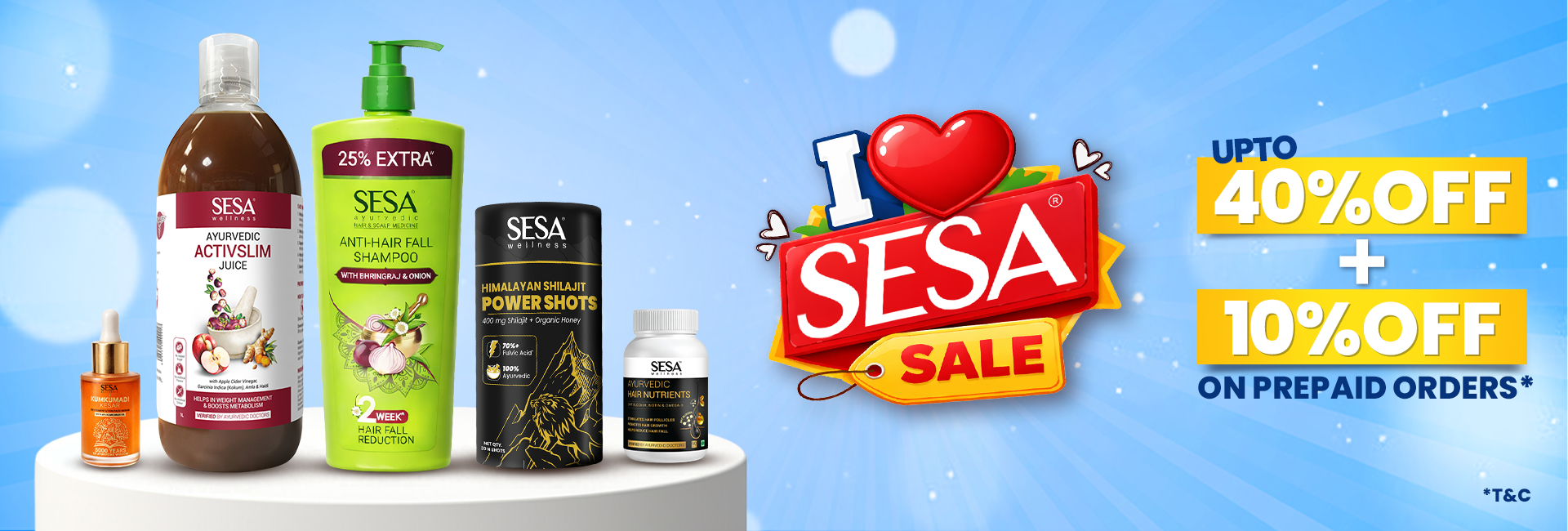 I ❤️ Sesa Sale