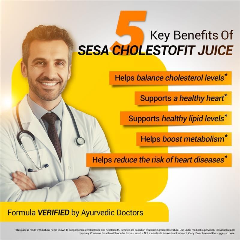 Ayurvedic CholestoFIT Juice - 1 Litre