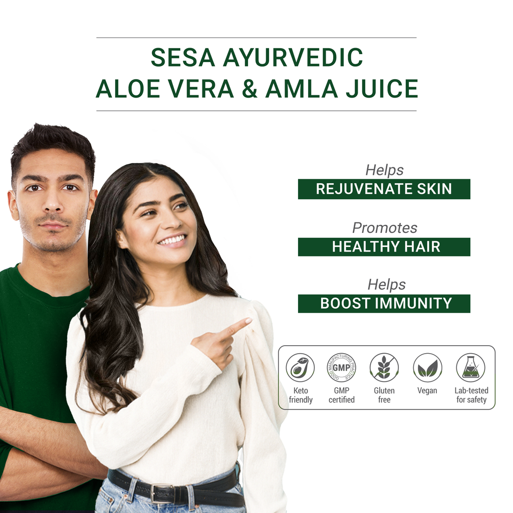 Ayurvedic Aloe Vera & Amla Juice