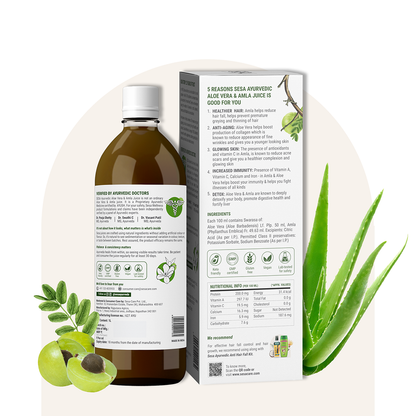 Ayurvedic Aloe Vera & Amla Juice