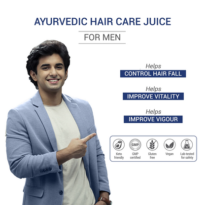 Ayurvedic Hair & Vitality Booster Juice For Men