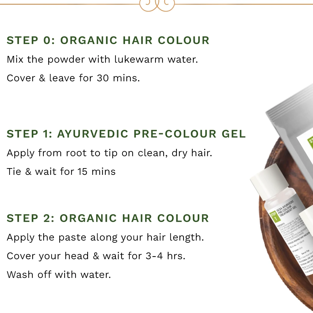 3-Step Natural Hair Colour Kit