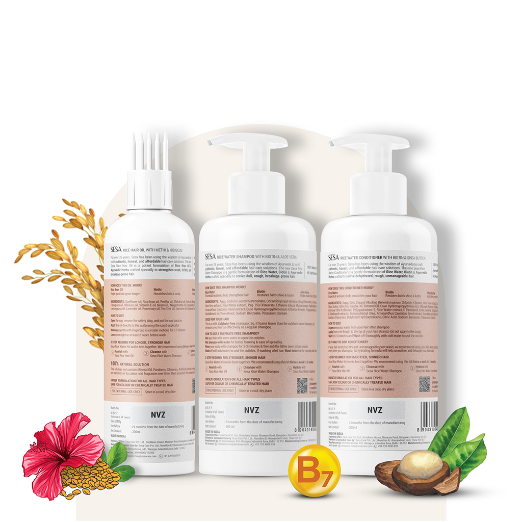 Rice Water Ultimate Hair Care Kit