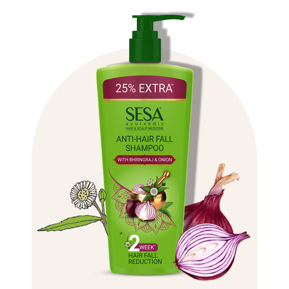 Ayurvedic Onion Anti-Hair Fall Shampoo with Bhringraj